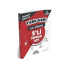 KVA Yayınları - 8. Sınıf LGS İlk Dönem 5'li Deneme Seti
