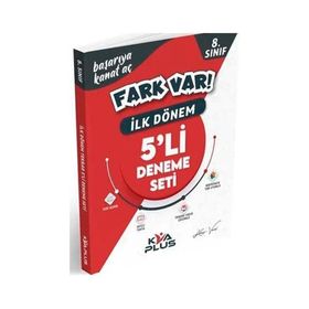 KVA Yayınları - 8. Sınıf LGS İlk Dönem 5'li Deneme Seti