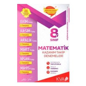 Kva Yayınları 8. Sınıf Matematik Fark Var Kazanım Takip Denemeler