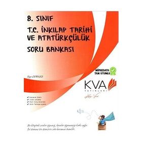 Kva Yayınları 8. Sınıf T.C. İnkılap Tarihi ve Atatürkçülük Yeni Nesil Fark Var Soru Bankası
