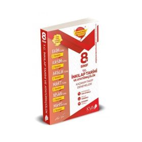 Kva Yayınları 8. Sınıf Tc. İnkılap Tarihi Ve Atatürkçülük Fark Var Kazanım Takip Denemeleri