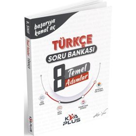 Kva Yayınları 8. Sınıf Türkçe Temel Adımlar Soru Bankası