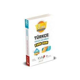 Kva Yayınları 8. Sınıf Türkçe Yeni Nesil Fark Var Soru Bankası