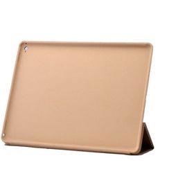 Kvy Apple iPad Pro 12.2 İnc SMartcover Deri Gold Kılıf