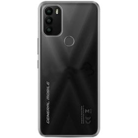 Kvy General Mobile Gm 21 Plus Kamera Korumalı Süper Silikon Şeffaf Kılıf