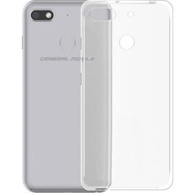 Kvy General Mobile GM 9 Pro Kamera Korumalı Süper Silikon Şeffaf Kılıf