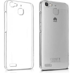 Kvy Huawei Gr3 Kamera Korumalı Süper Silikon Şeffaf Kılıf