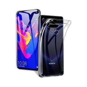 Kvy Huawei Honor 20 View Kamera Korumalı Süper Silikon Şeffaf Kılıf