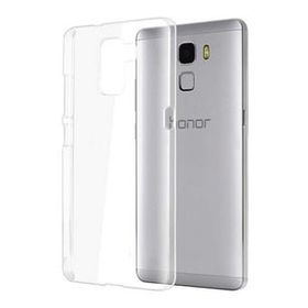 Kvy Huawei Honor 7 Kamera Korumalı Süper Silikon Şeffaf Kılıf