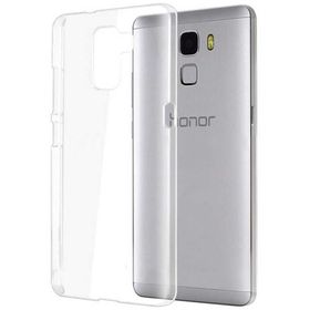 Kvy Huawei Honor 7 Kamera Korumalı Süper Silikon Şeffaf Kılıf