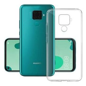 Kvy Huawei Mate 30 Lite Kamera Korumalı Süper Silikon Şeffaf Kılıf