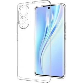 Kvy Huawei Nova 9 Kamera Korumalı Süper Silikon Şeffaf Kılıf