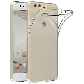 Kvy Huawei P10 Plus Kamera Korumalı Süper Silikon Şeffaf Kılıf