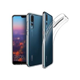 Kvy Huawei P20 Pro Kamera Korumalı Süper Silikon Şeffaf Kılıf