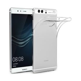 Kvy Huawei P9 Kamera Korumalı Süper Silikon Şeffaf Kılıf
