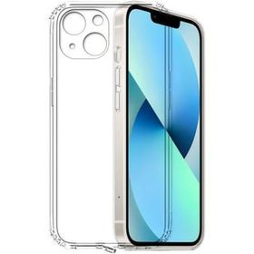Kvy iPhone 14 Plus Kamera Korumalı Süper Silikon Şeffaf Kılıf
