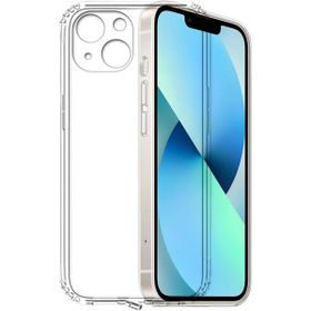 Kvy iPhone 14 Plus Kamera Korumalı Süper Silikon Şeffaf Kılıf