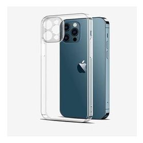 Kvy iPhone 14 Pro Kamera Korumalı Süper Silikon Şeffaf Kılıf