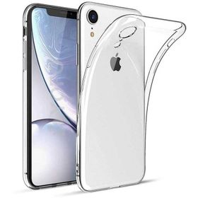 Kvy iPhone XR Kamera Korumalı Süper Silikon Şeffaf Kılıf