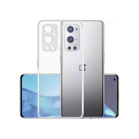 Kvy One plus 9 Pro Kamera Korumalı Süper Silikon Şeffaf Kılıf