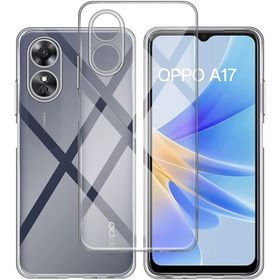 Kvy Oppo A17 Kamera Korumalı Süper Silikon Şeffaf Kılıf