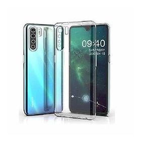 Kvy Oppo A91 Kamera Korumalı Süper Silikon Şeffaf Kılıf