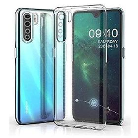 Kvy Oppo A91 Kamera Korumalı Süper Silikon Şeffaf Kılıf