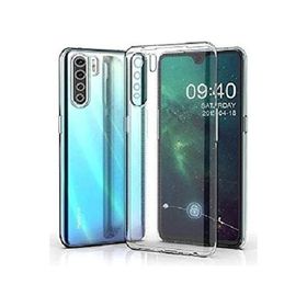 Kvy Oppo A91 Kamera Korumalı Süper Silikon Şeffaf Kılıf