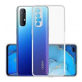 Kvy Oppo Reno 3 Pro Kamera Korumalı Süper Silikon Şeffaf Kılıf