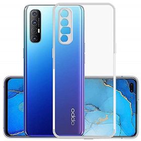 Kvy Oppo Reno 3 Pro Kamera Korumalı Süper Silikon Şeffaf Kılıf