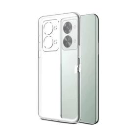 Kvy Oppo Reno 8 Kamera Korumalı Süper Silikon Şeffaf Kılıf