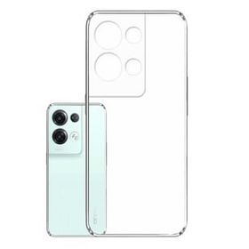Kvy Oppo Reno 8 Pro Kamera Korumalı Süper Silikon Şeffaf Kılıf
