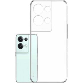 Kvy Oppo Reno 8 Pro Kamera Korumalı Süper Silikon Şeffaf Kılıf