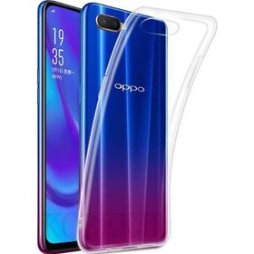 Kvy Oppo RX17 Neo Kamera Korumalı Süper Silikon Şeffaf Kılıf