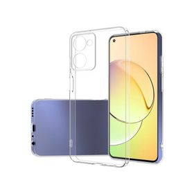 Kvy Realme 10 4G Kamera Korumalı Süper Silikon Şeffaf Kılıf