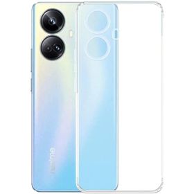 Kvy Realme 10 Pro Plus Kamera Korumalı Süper Silikon Şeffaf Kılıf