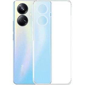 Kvy Realme 10 Pro Plus Kamera Korumalı Süper Silikon Şeffaf Kılıf