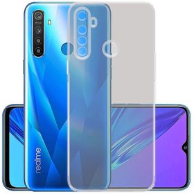 Kvy Realme 5İ Kamera Korumalı Süper Silikon Şeffaf Kılıf