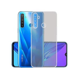 Kvy Realme 5İ Kamera Korumalı Süper Silikon Şeffaf Kılıf