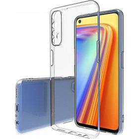 Kvy Realme 7 Pro Kamera Korumalı Süper Silikon Şeffaf Kılıf