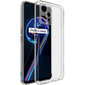 Kvy Realme 9 Pro 5G Kamera Korumalı Süper Silikon Şeffaf Kılıf
