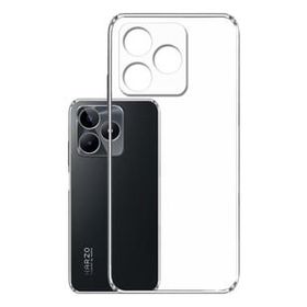 Kvy Realme C53 Kamera Korumalı Süper Silikon Şeffaf Kılıf