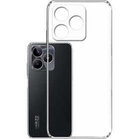 Kvy Realme C53 Kamera Korumalı Süper Silikon Şeffaf Kılıf
