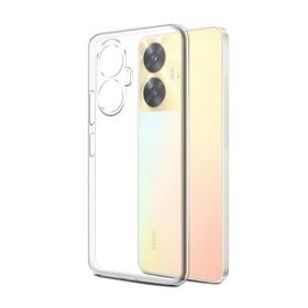 Kvy Realme C55 Kamera Korumalı Süper Silikon Şeffaf Kılıf