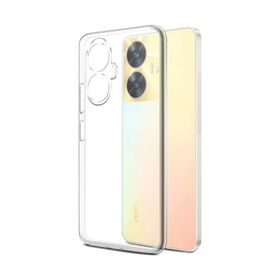 Kvy Realme C55 Kamera Korumalı Süper Silikon Şeffaf Kılıf