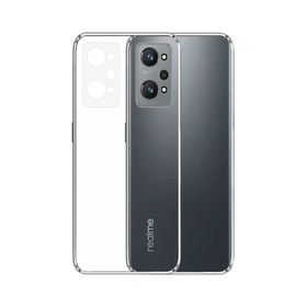 Kvy Realme GT2 5G Kamera Korumalı Süper Silikon Şeffaf Kılıf