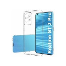 Kvy Realme GT2 Pro 5G Kamera Korumalı Süper Silikon Şeffaf Kılıf