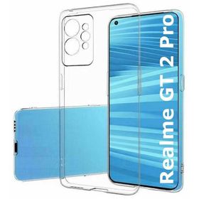 Kvy Realme GT2 Pro 5G Kamera Korumalı Süper Silikon Şeffaf Kılıf