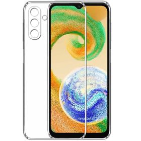 Kvy Samsung Galaxy A04S Şeffaf Kamera Korumalı Süper Silikon Kılıf
