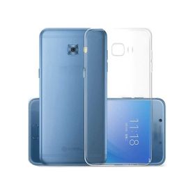Kvy Samsung Galaxy C9 Kamera Korumalı Süper Silikon Şeffaf Kılıf